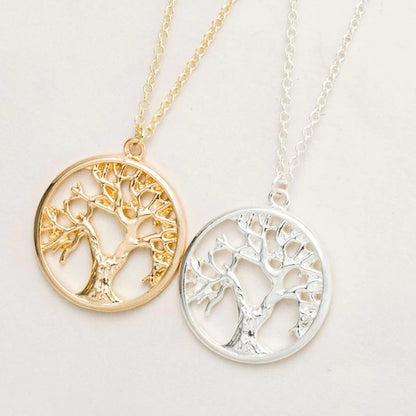 Tree of Life Silver Necklace