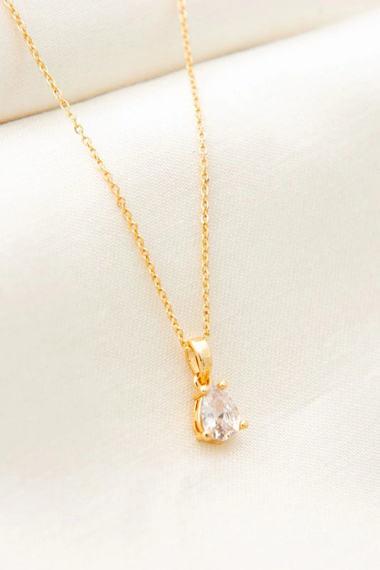 Women's Waterdrop Gold Necklace