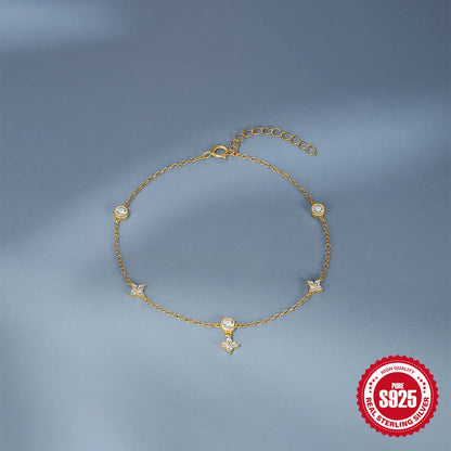 Crystal Gold Bracelet Fine Jewelry