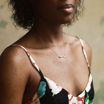 Arrow Gold-Silver Necklace