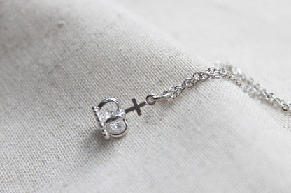 Crown Silver Necklace