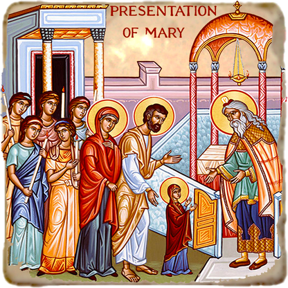 Presentation of Mary Icon,Marble Icon,Handmade,Prayer gift,Christian Icon