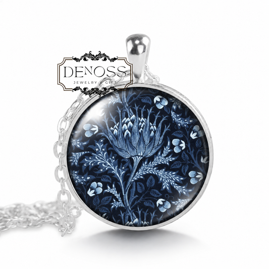 William Morris Artichoke Necklace