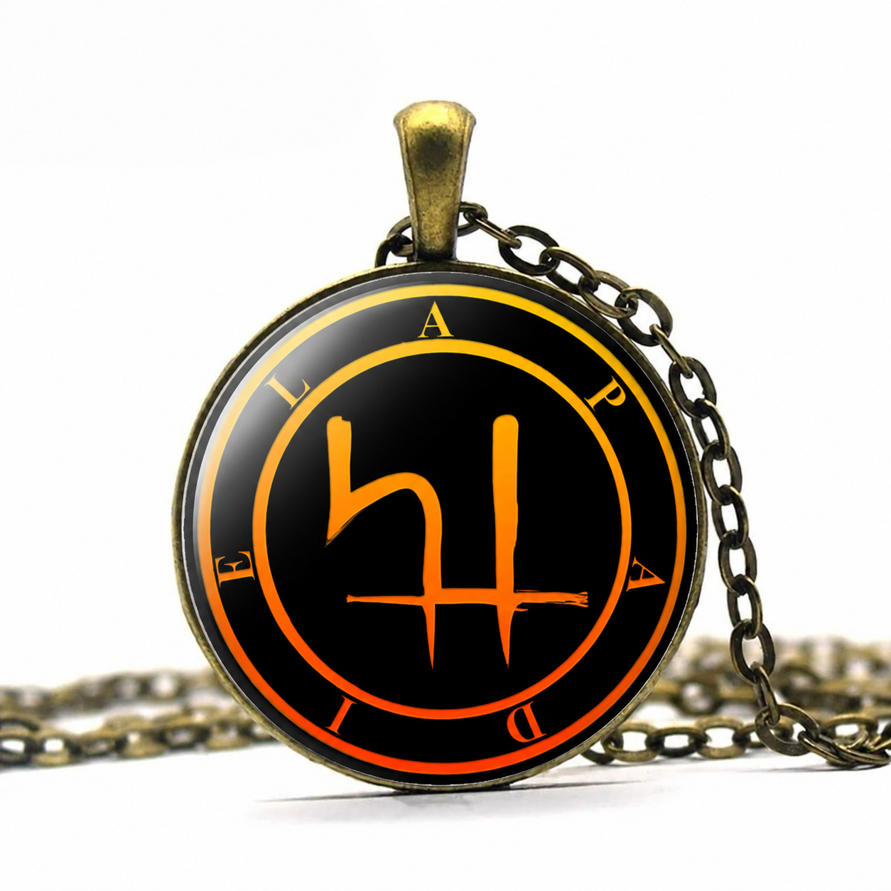Apadiel Sigil Pendant Necklace,Angelic Seal Talisman Necklace
