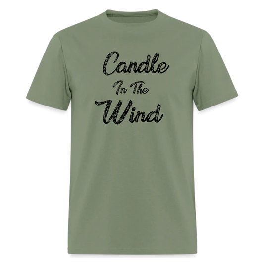 Candle In The Wind lyric Music Tshirt