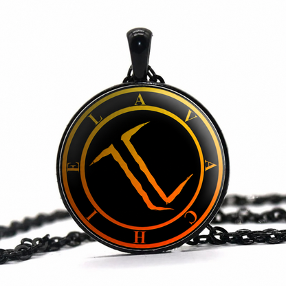 Avachiel Sigil Pendant Necklace,Angelic Seal, Spiritual Talisman