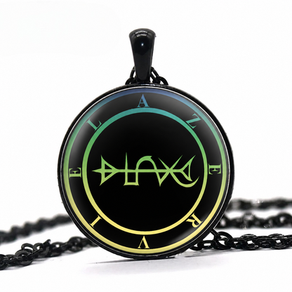 Azerviel Sigil Pendant Necklace,Angelic Seal, Esoteric Amulet