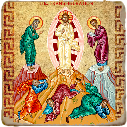 Transfiguration Icon,Marble Icon,Handmade,Prayer gift,Christian Icon