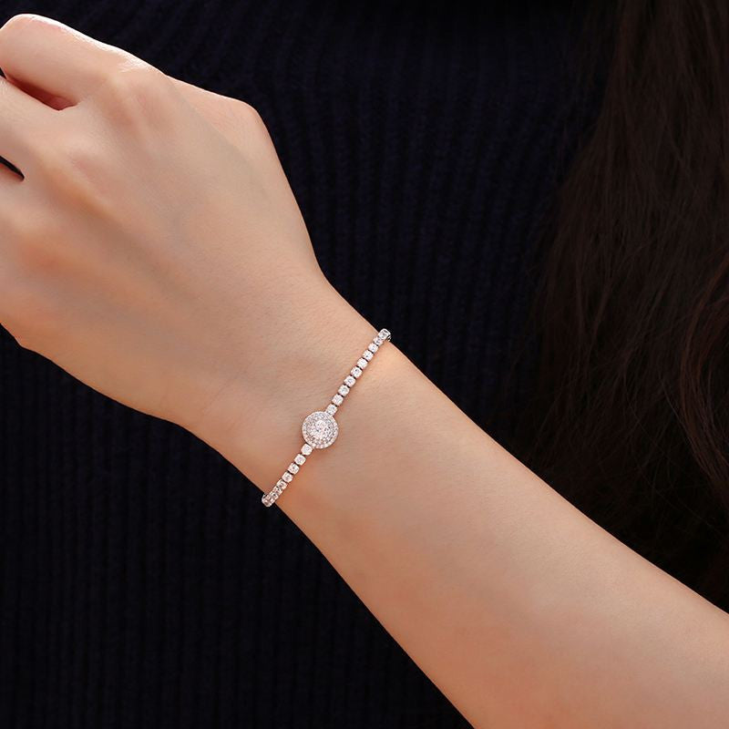 My Diamond World Silver Bracelet