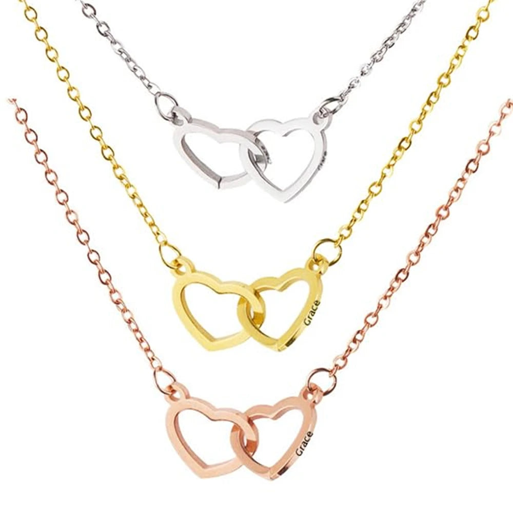 Personalized Couple Names Necklace