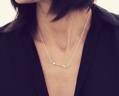 Arrow Gold-Silver Necklace