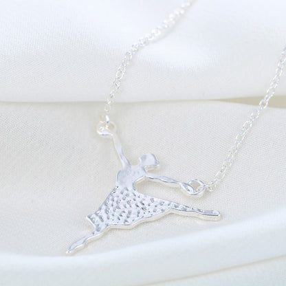 Ballerina Silver Necklace