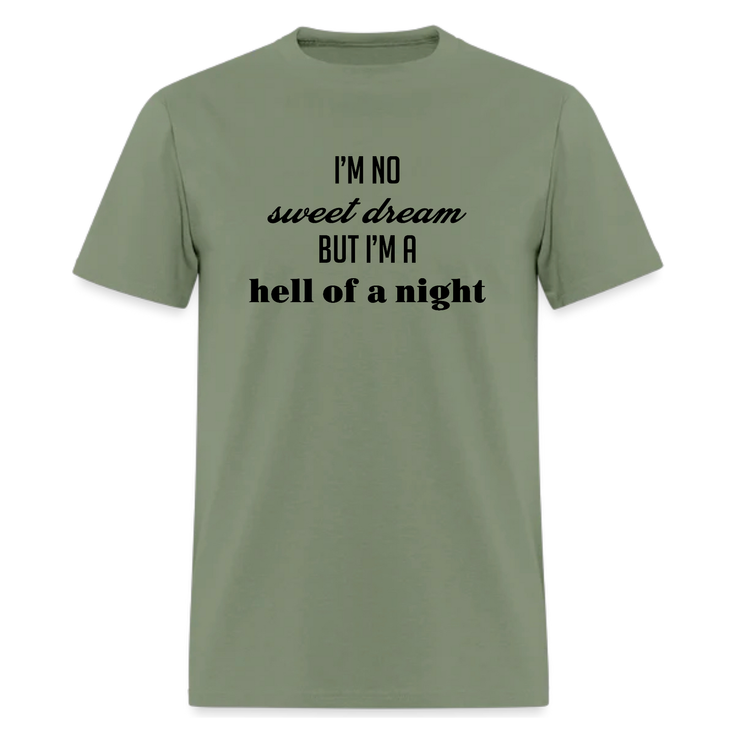 Halsey Tshirt,No Sweet Dream But Hell Of A Night lyric Tshirt