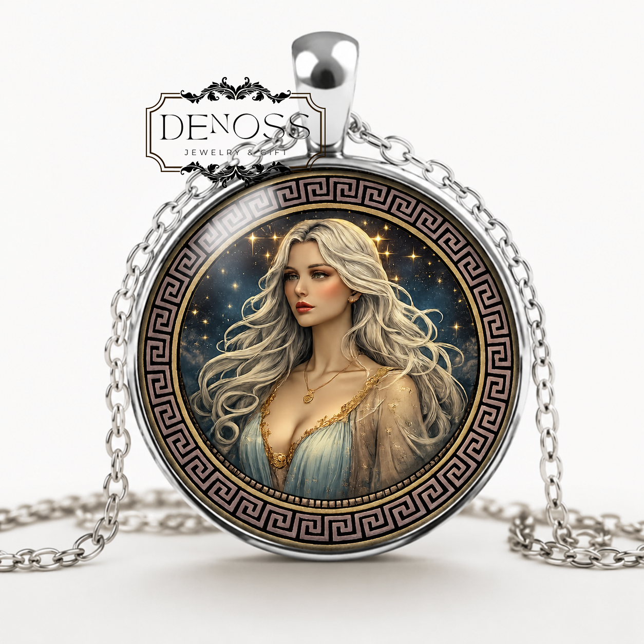 ELECTRA Necklace,Goddess of Lightning & Light,Bringer of Storm and Clarity,Illuminator of the Soul,Radiant Spark of Inspiration