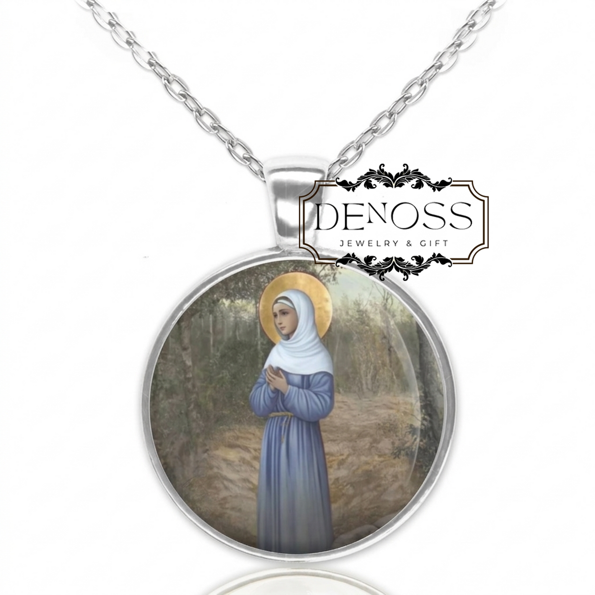 Blessed Pelagia Ivanovna the Fool-For-Christ of Diveyevo Orthodox Saint Necklace