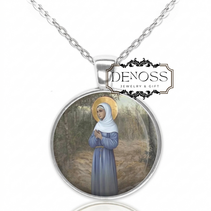Blessed Pelagia Ivanovna the Fool-For-Christ of Diveyevo Orthodox Saint Necklace