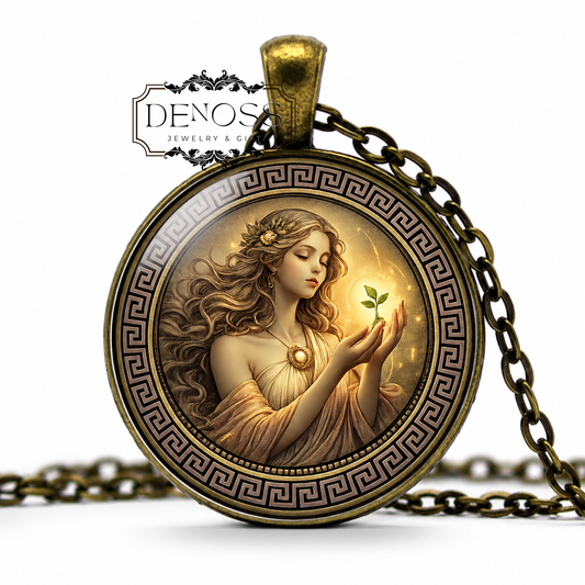 ELPIS Necklace,Goddess of Hope, Embodiment of Optimism,Resilience,Spiritual Encouragement - Denoss