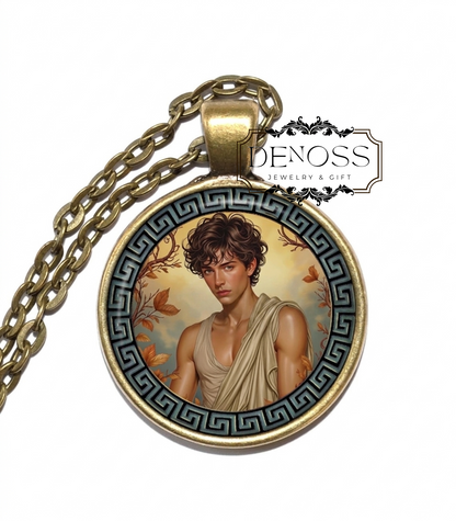 EPIMETHEUS Necklace,Titan of Afterthought,Symbol of Hindsight and Unintended Consequence,Reflection,Greek Mythology