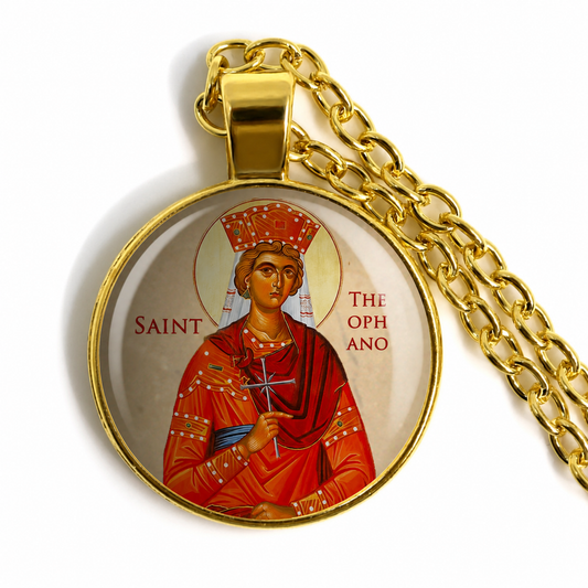 Saint Theophano Martinakia Necklace