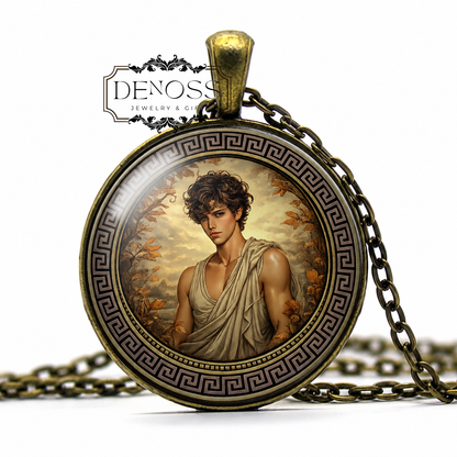 EPIMETHEUS Necklace,Titan of Afterthought,Symbol of Hindsight and Unintended Consequence,Reflection,Greek Mythology
