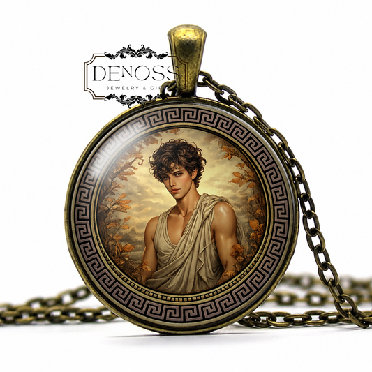 EPIMETHEUS Necklace,Titan of Afterthought,Symbol of Hindsight and Unintended Consequence,Reflection,Greek Mythology - Denoss