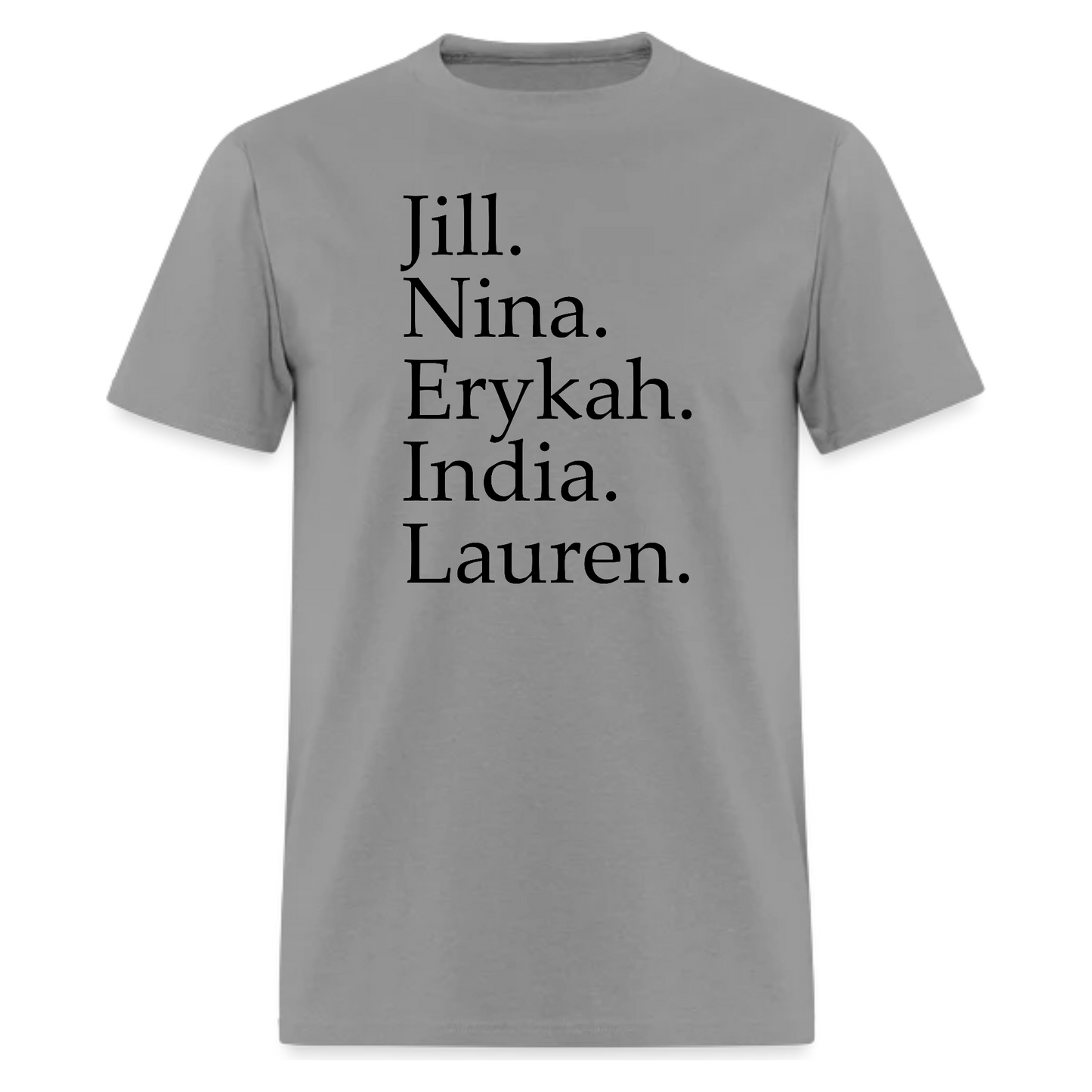 Jill Scott,Nina Simone,India Arie,Erykah Badu,Lauren Hill T-shirt