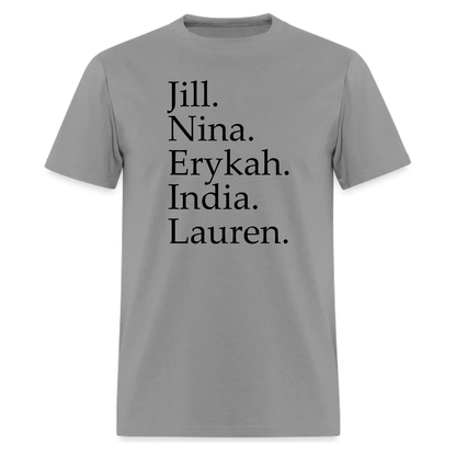 Jill Scott,Nina Simone,India Arie,Erykah Badu,Lauren Hill T-shirt