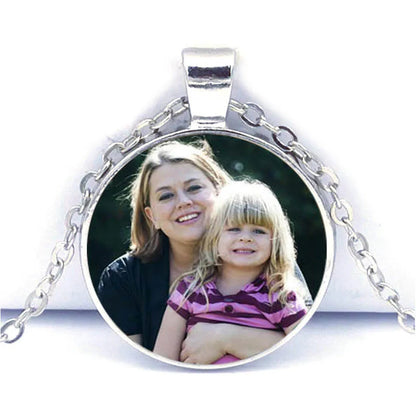 Custom Family Photo Necklace,Personalized Necklace Gift - Denoss