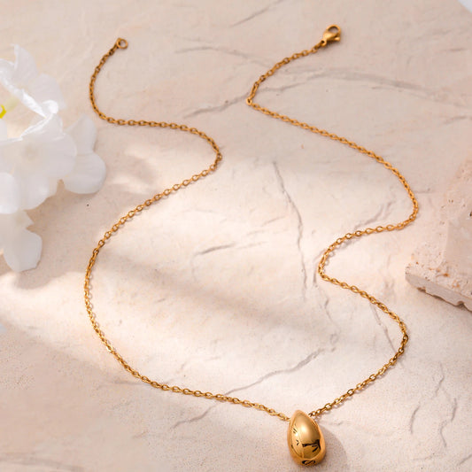 Personelized Carved Teardrop Keepsake Ashes Necklace,Urn necklace