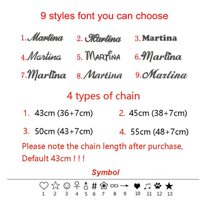 Personalized Name Butterfly Necklace