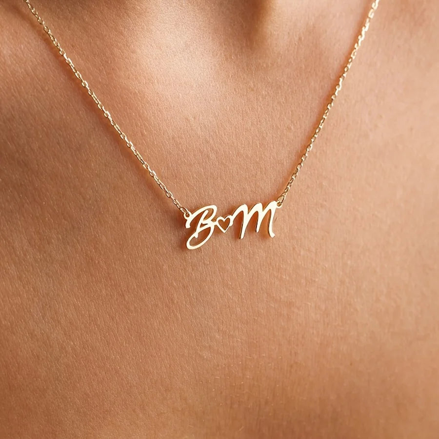 Personalized Necklace for Lovers