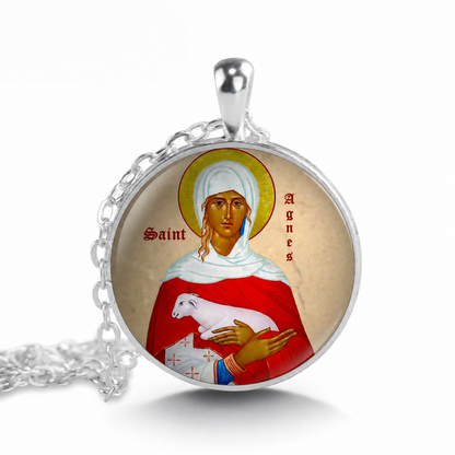 Saint Agnes Necklace