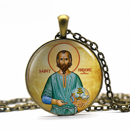 St.Isidore the Farmer Necklace