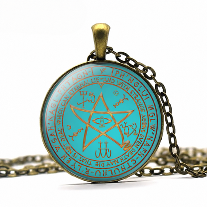 Elder Sign Cthulhu Mythos Pendant Necklace