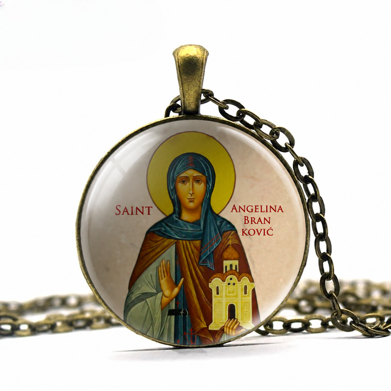 Saint Angelina Branković of Serbia Necklace