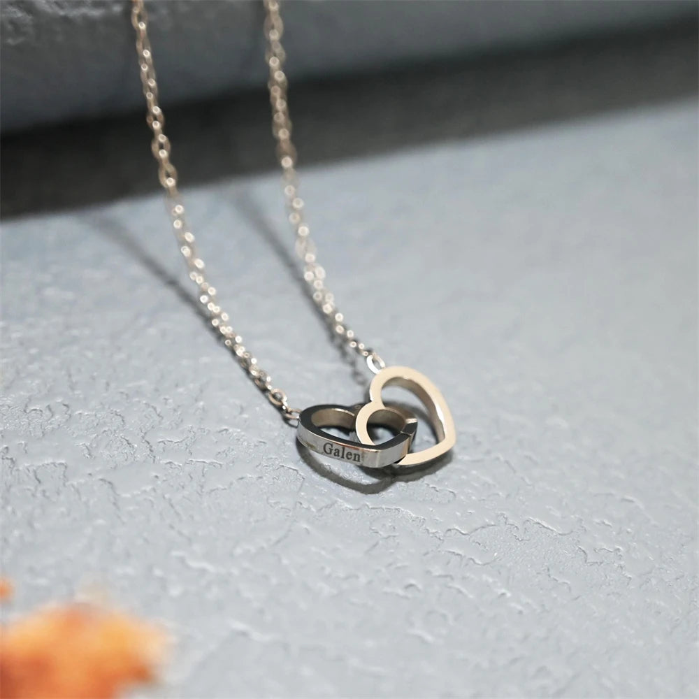 Personalized Couple Names Necklace