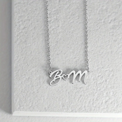 Personalized Necklace for Lovers