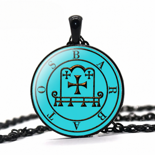 Necronomicon Barbatos Pendant Necklace,Witchcraft Jewelry
