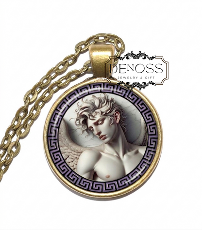 HIMEROS Necklace,God of Desire,God of Yearning,Greek Mythology,Emotional Depth,Symbolic Jewelry