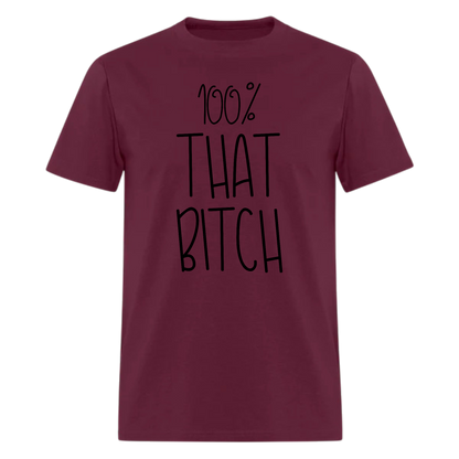 Lizzo,Melissa Viviane Jefferson,100% That Bitch Tshirt