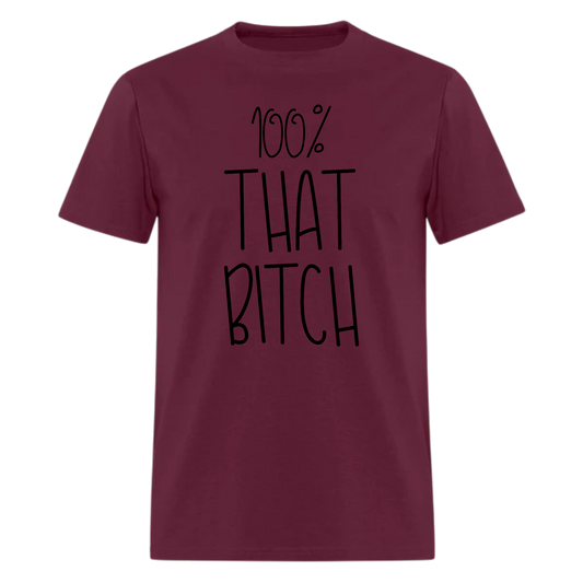 Lizzo,Melissa Viviane Jefferson,100% That Bitch Tshirt