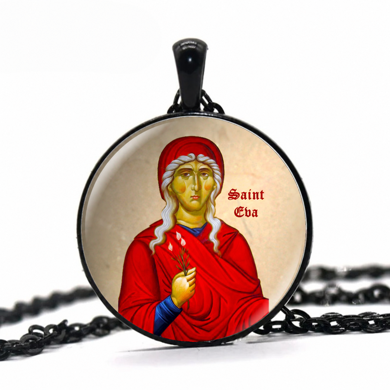 Saint Eva Orthodox Necklace