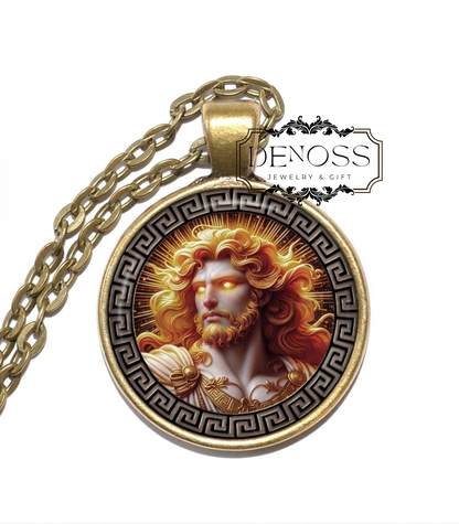 HYPERION Necklace,God of Heavenly Light,Titan,Light,Wisdom,Watchfulness,Greek,Mythology