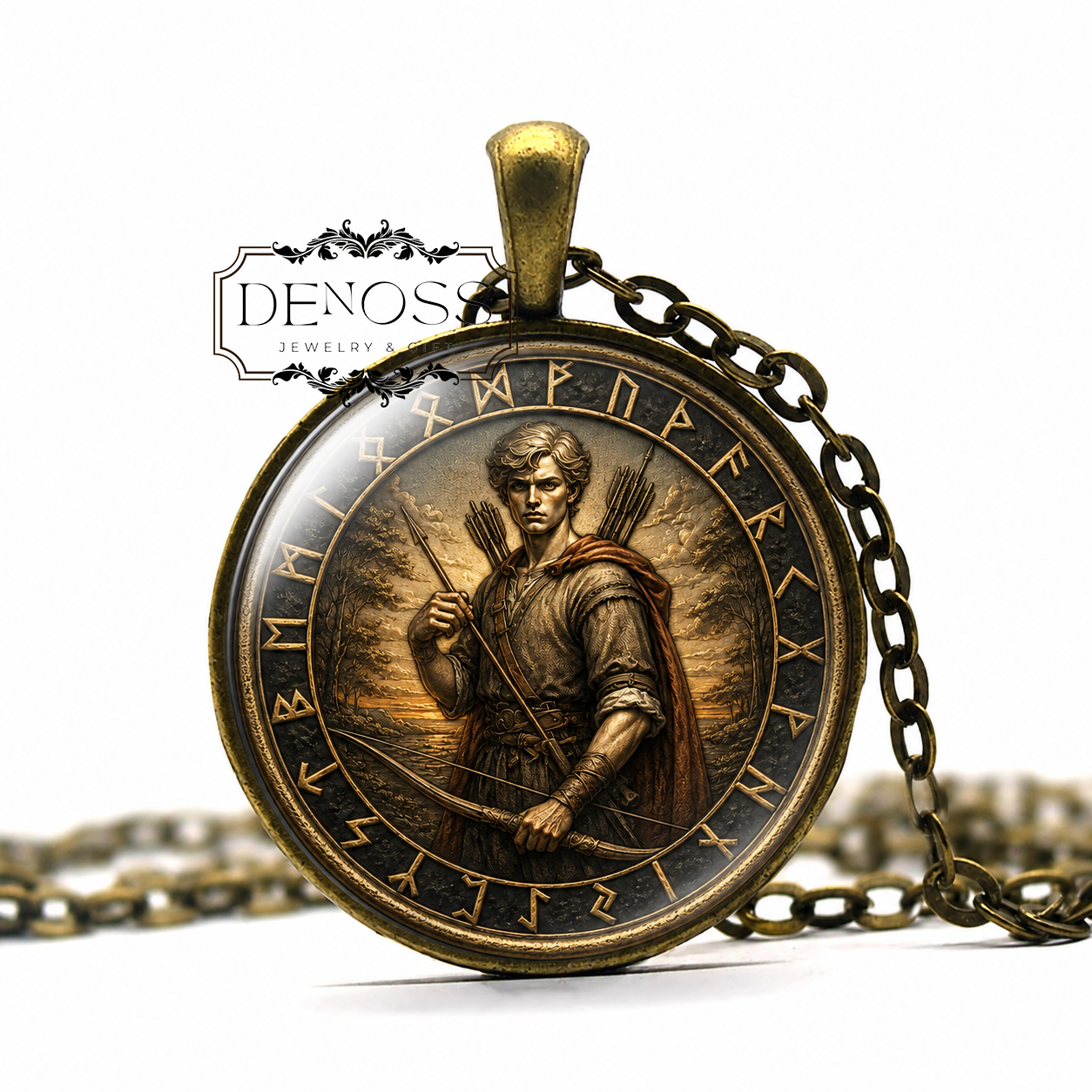 VALI Necklace,Norse God,Son of Odin,Avenger,Vikings,Scandinavian,Vengeance,Fate,Ragnarök,Aesir,Divine retribution
