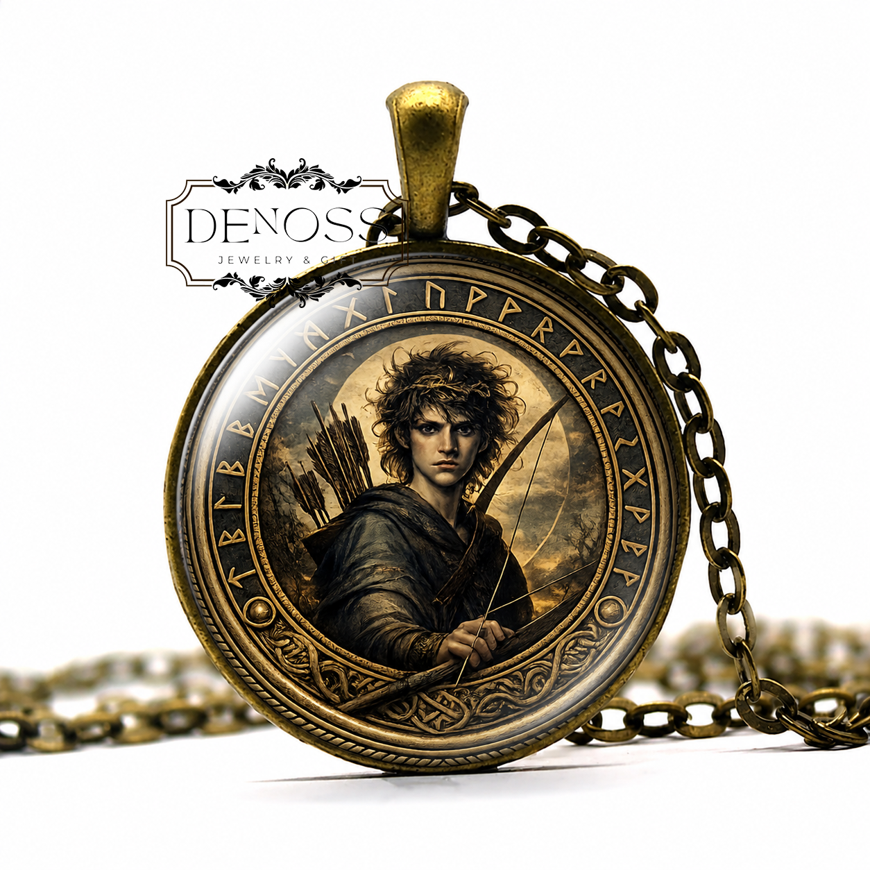 VALI Necklace,Norse God,Son of Odin, Avenger,Vikings,Scandinavian,Vengeance,Fate,Ragnarök,Aesir,Divine retribution