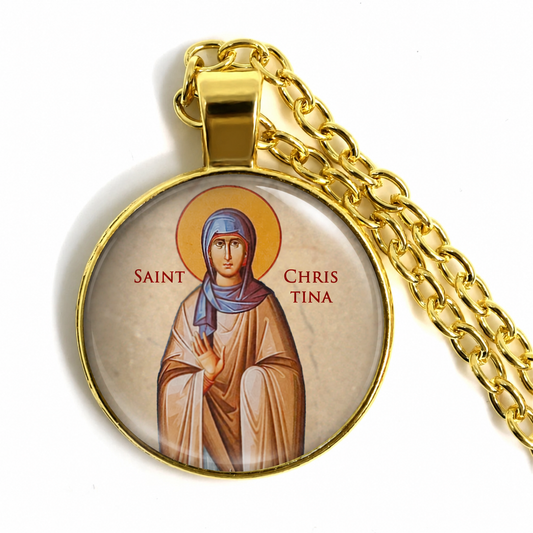 Saint Christina the Martyr Necklace
