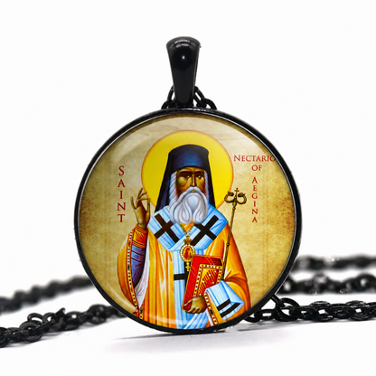 Saint Nectarios of Aegina Necklace