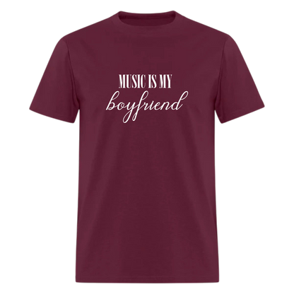 Music is my boyfriend Tshirt,Funny Music   Tshirt,