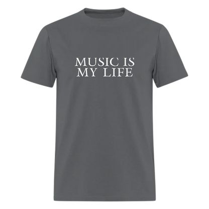 Music is my life Tshirt, Funny Music Tshirt