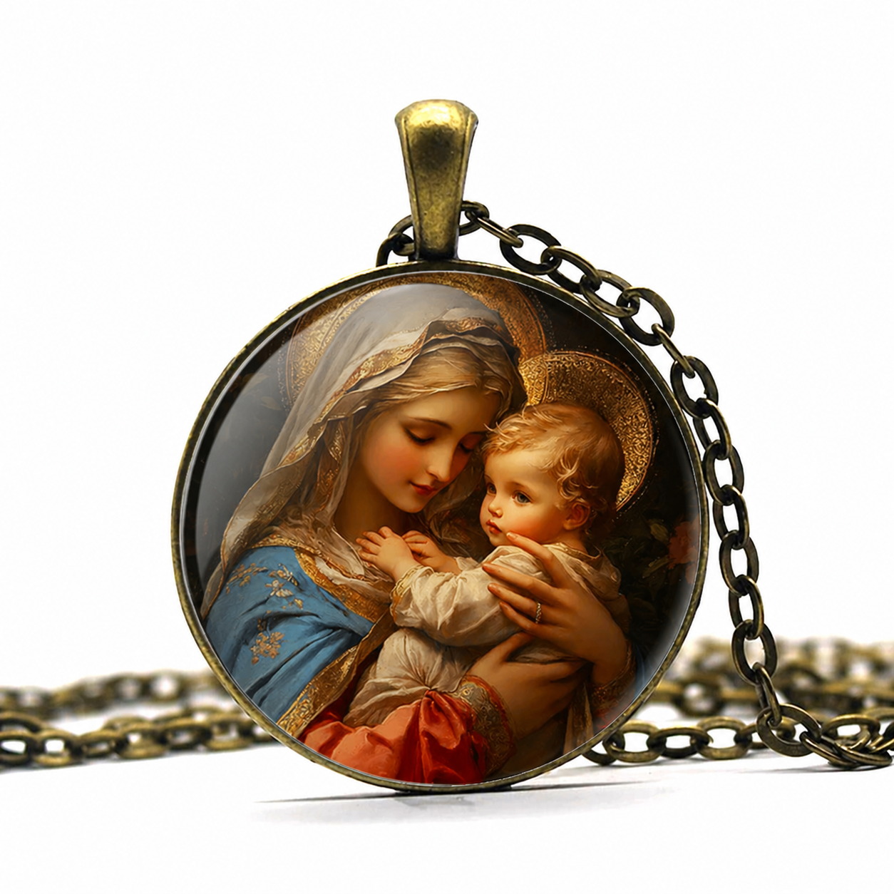 Virgin Mary Necklace